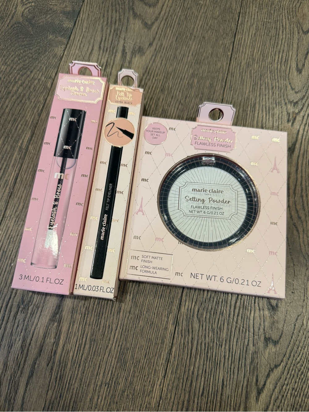 Marie Claire Make Up Bundle - 3 pieces